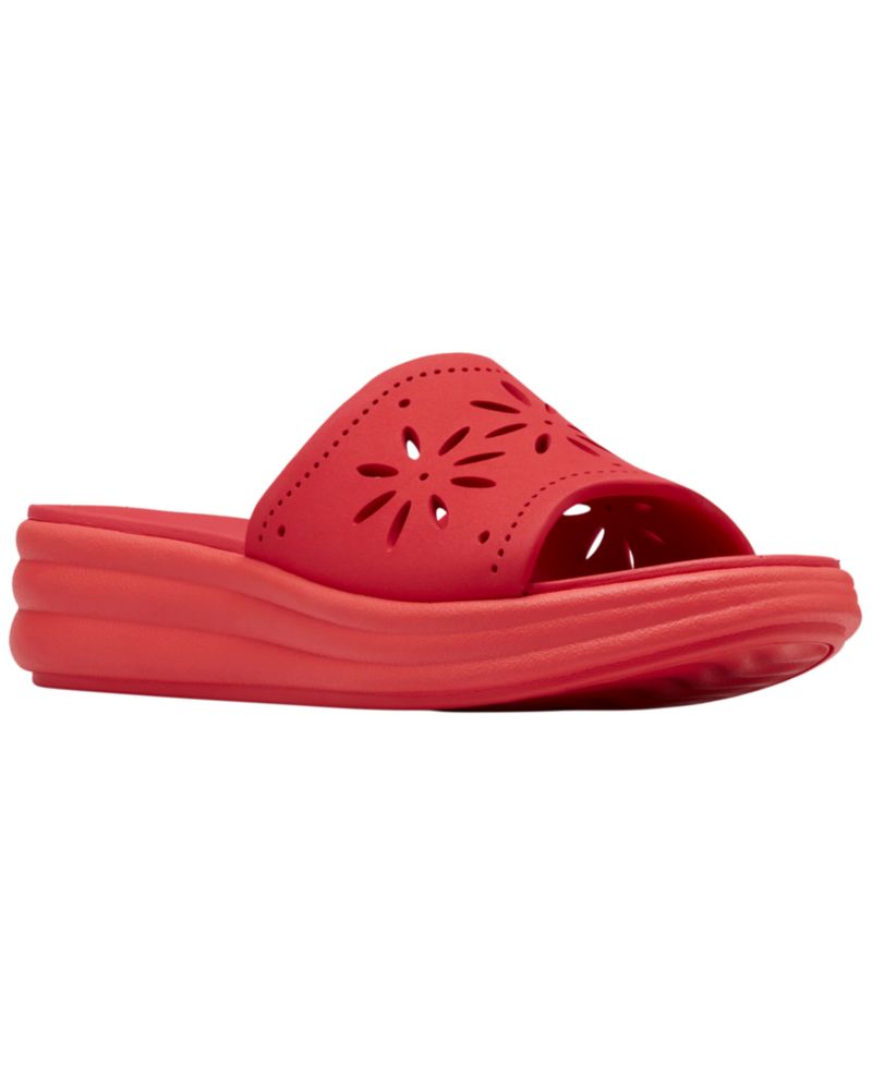 Women's Drift Floral Slip-On Wedge Sandals
