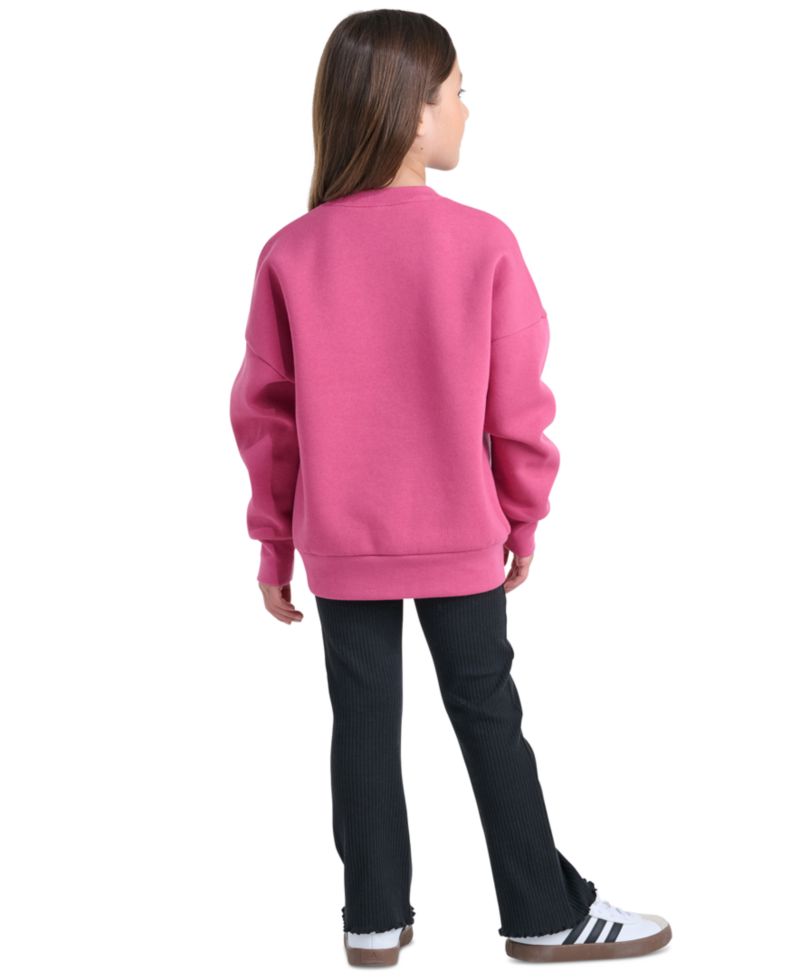 Girls' 2T-6X Long-Sleeve Sweatshirt and Pants, 2-Piece Set