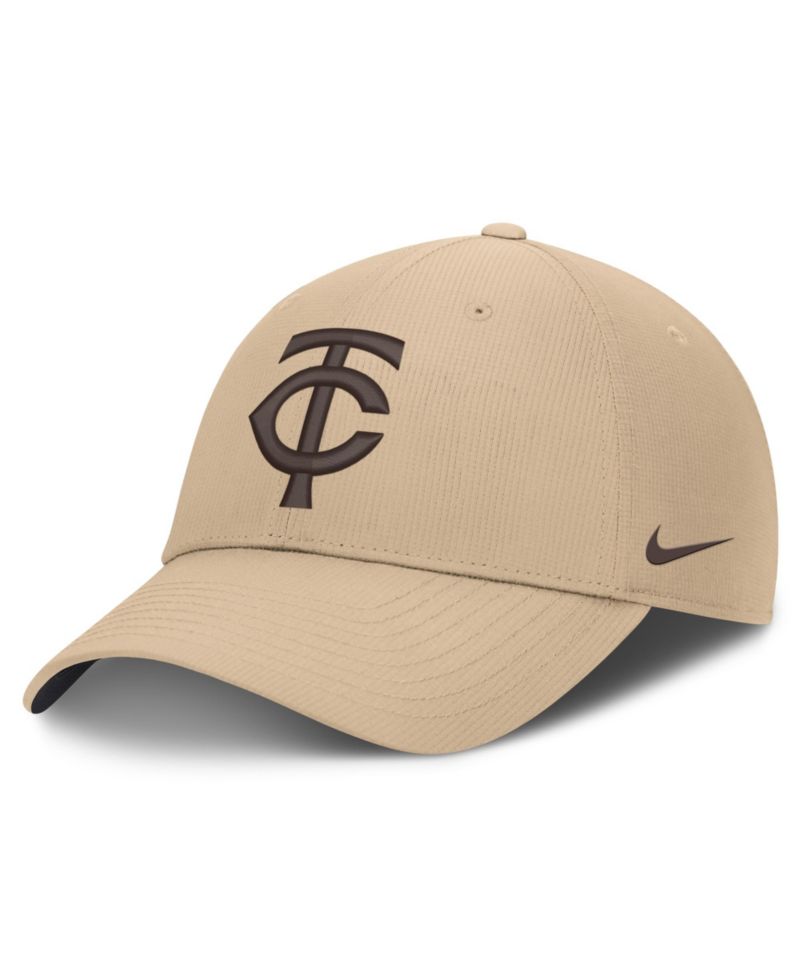 Men's Khaki Minnesota Twins Desert Ripstop Club Adjustable Hat