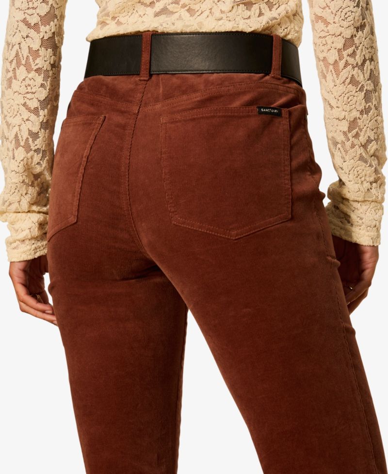 Women's Play Date Corduroy Mid-Rise Bootcut Pants