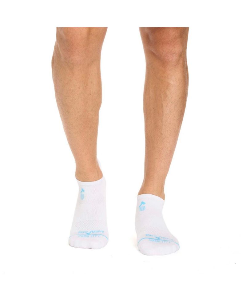 Men's and Women's White Aaron Judge's Gameday 2-Pack Low-Cut Non-Slip Gripper Socks