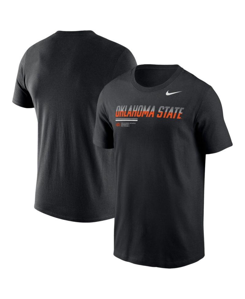 Men's Black Oklahoma State Cowboys 2026 Sideline Wordmark Legend Dri-FIT T-Shirt