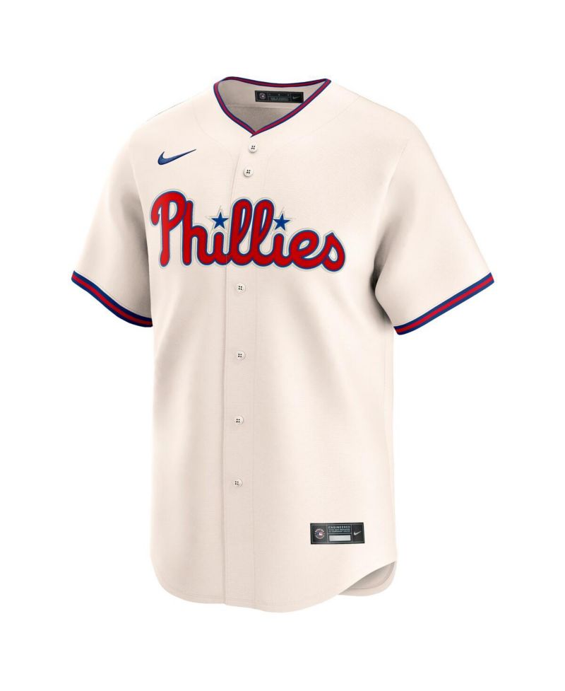 Men's Bryce Harper Cream Philadelphia Phillies Alternate Limited Jersey