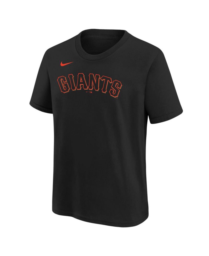Big Boys and Girls Matt Chapman Black San Francisco Giants Name & Number T-Shirt