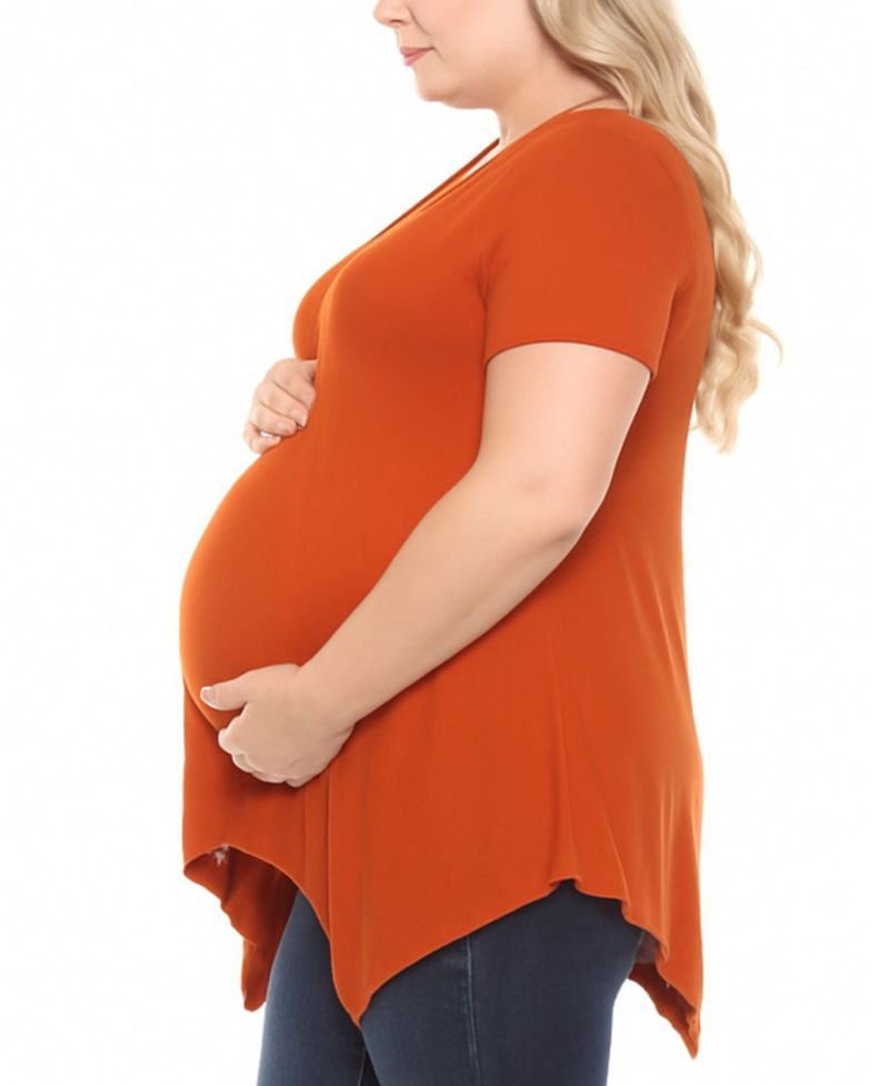 Women's Shirred Maternity Top