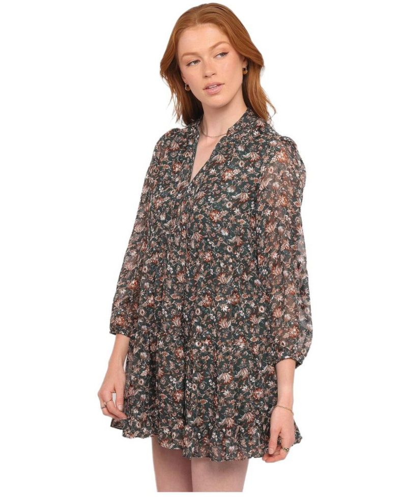 Women's Jinny Long Sleeve Mini Dress