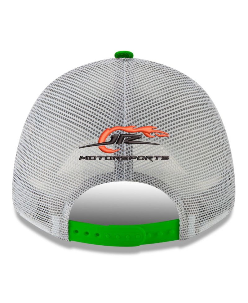 Men's Green/White Dale Earnhardt Jr. Sun Drop 9FORTY Trucker Adjustable Hat