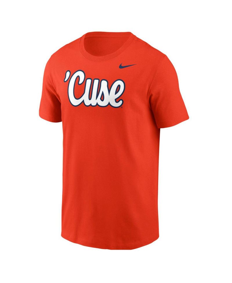 Men's Orange Syracuse Orange Script T-Shirt