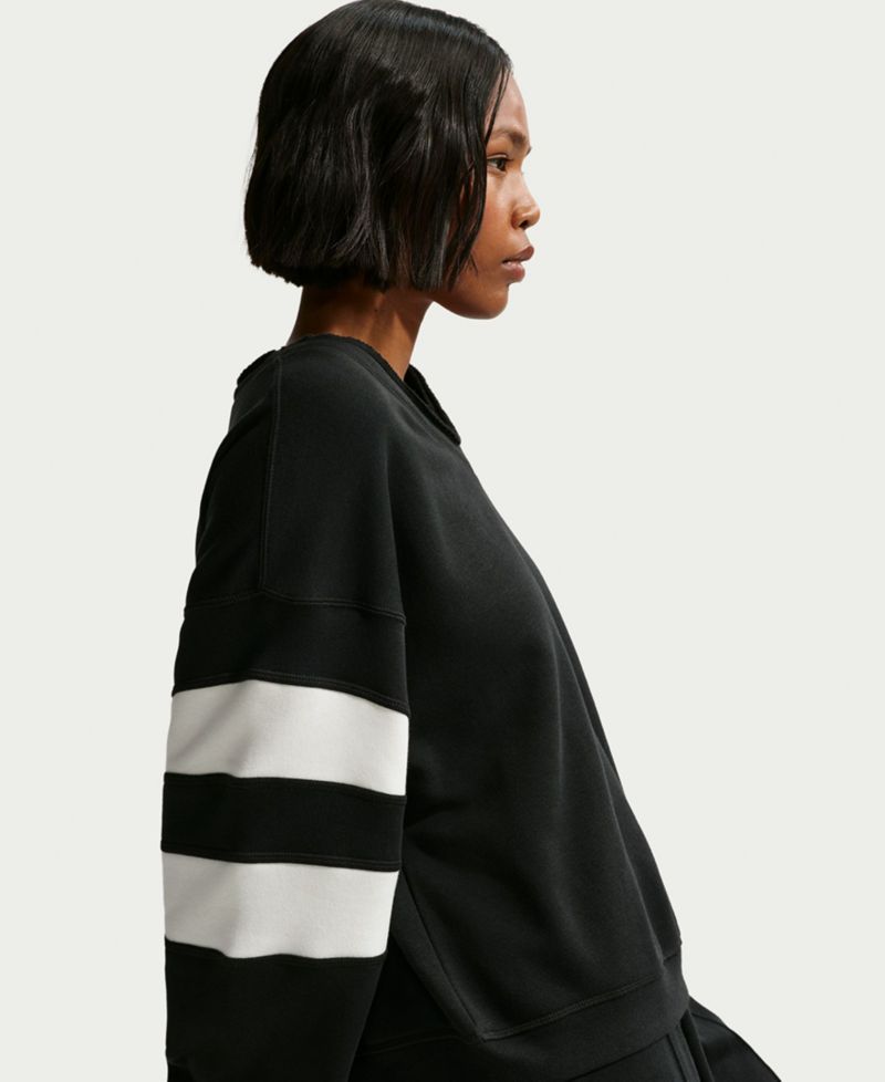 Women's Sportswear Club Fleece Oversized V-Neck Sweatshirt