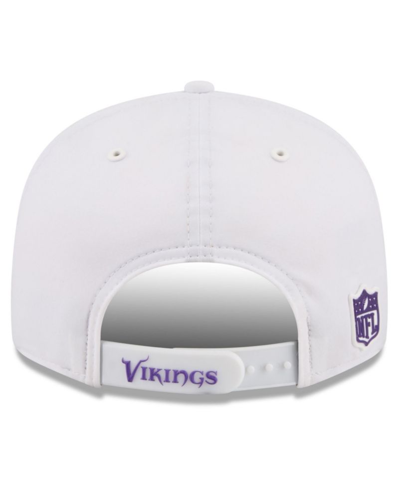 Men's White Minnesota Vikings 2026 Sideline 9FIFTY Snapback Hat