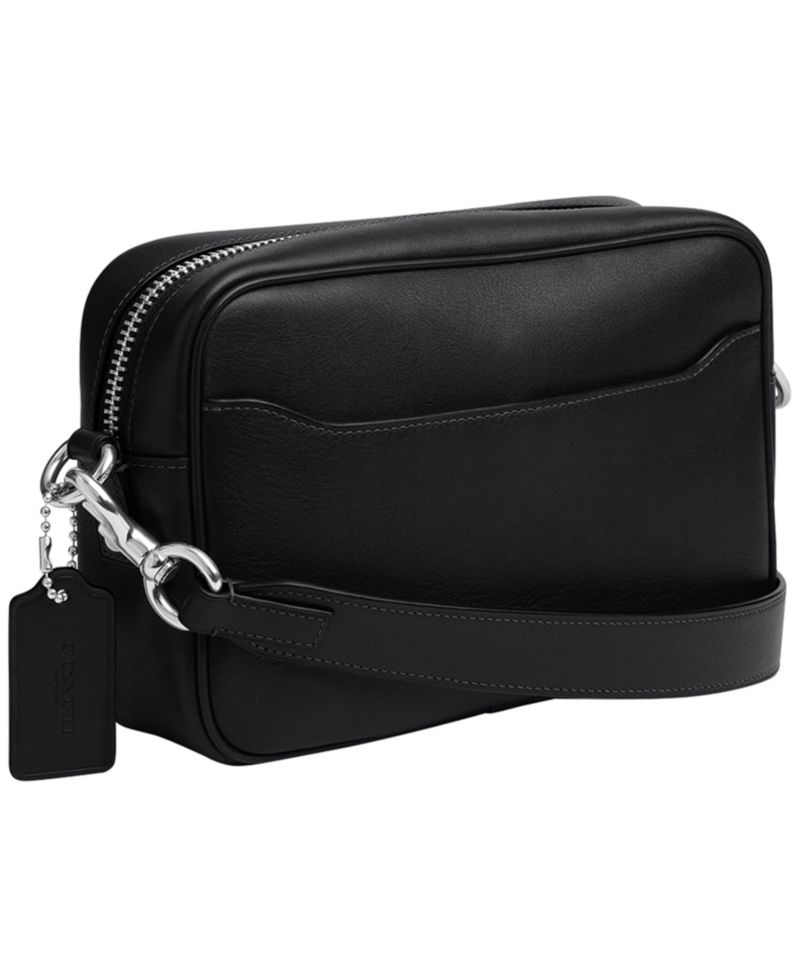 Radio Men's Leather Camera Bag