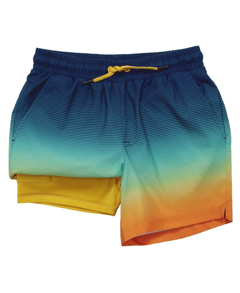 Big Boys Compression Liner Swim Trunks UPF 50+