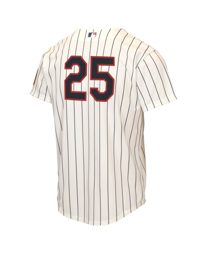 Big Boys and Girls Byron Buxton Cream Minnesota Twins 2026 Field of Dreams Replica Jersey