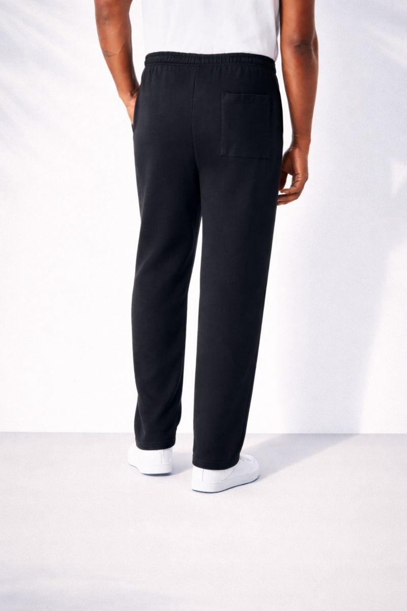 Men's Fleece Open-Bottom Sweatpants