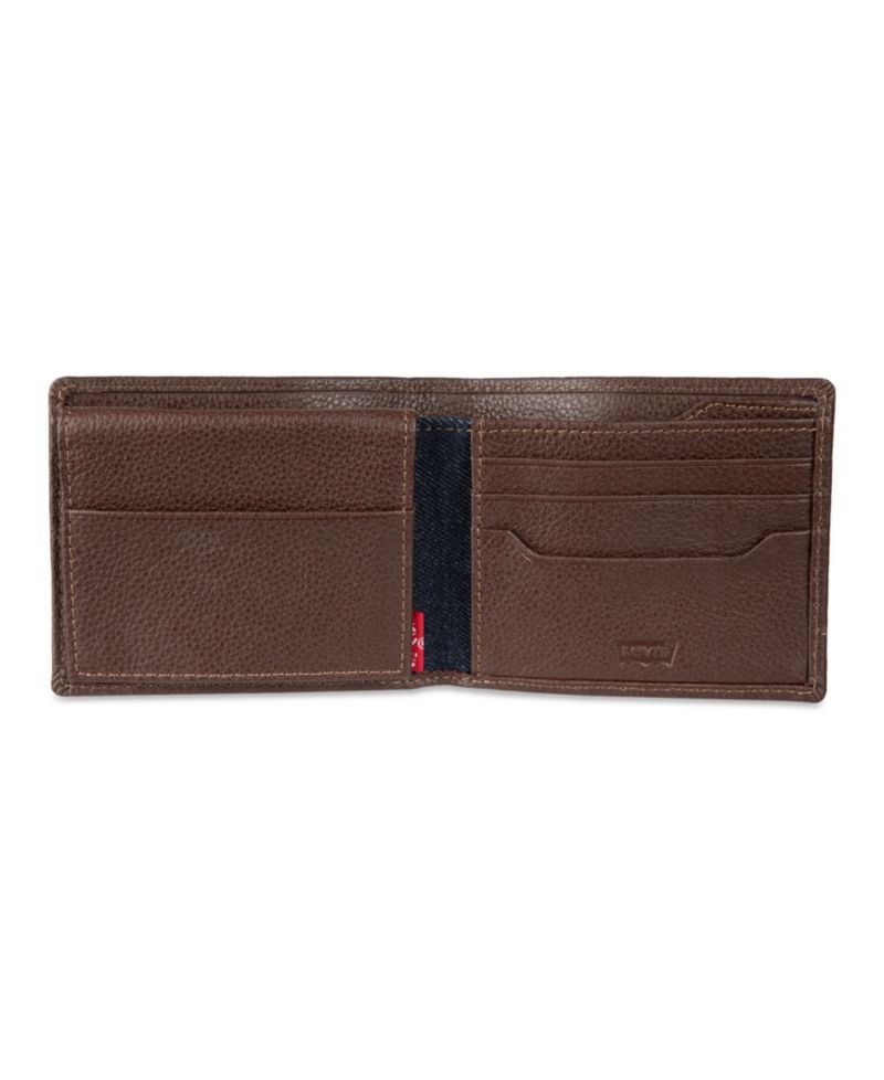 Men's RFID-Blocking Leather Bifold Wallet