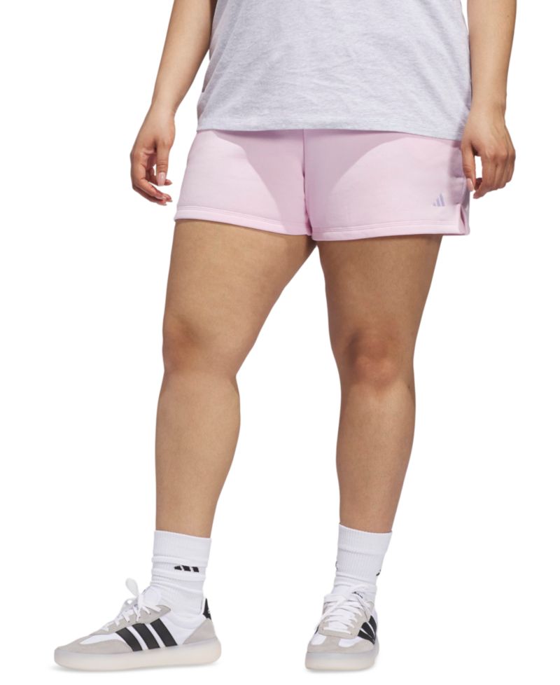 Plus Size Essentials Small Logo Shorts
