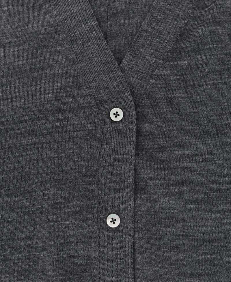 Women's Simi Merino Wool V-Neck Long-Sleeve Cardigan