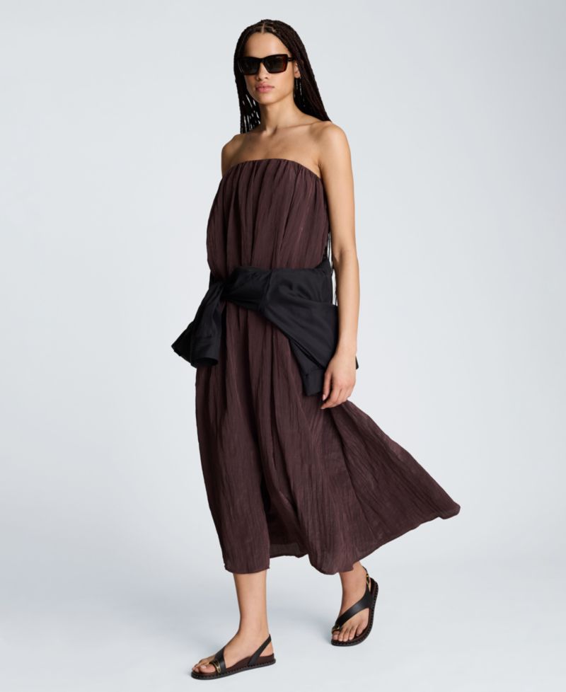 Women's Strapless Maxi Dress
