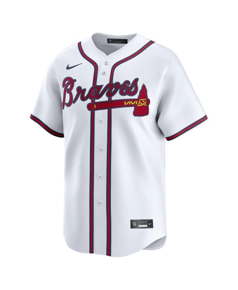 Men's Austin Riley White Atlanta Braves Home Limited Player Jersey