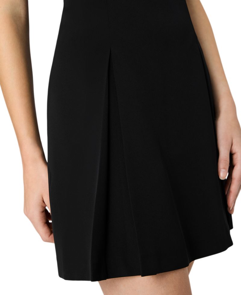 Women's Harry Sleeveless Inverted Pleat Mini Dress