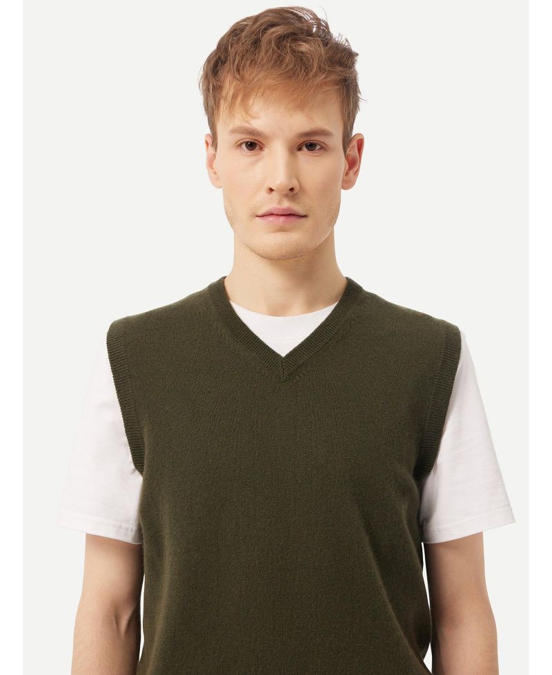 Men's 100% Cashmere Cashmere Vest