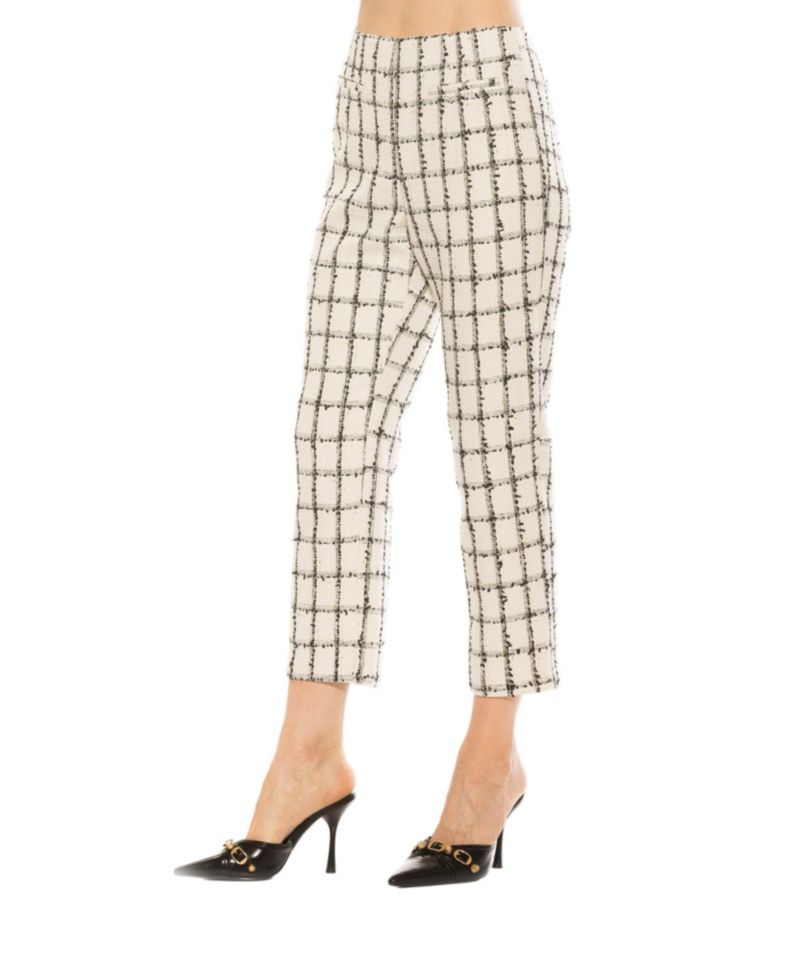 Women's lio Tapered Pants with Contrast Welt Pocket Detail