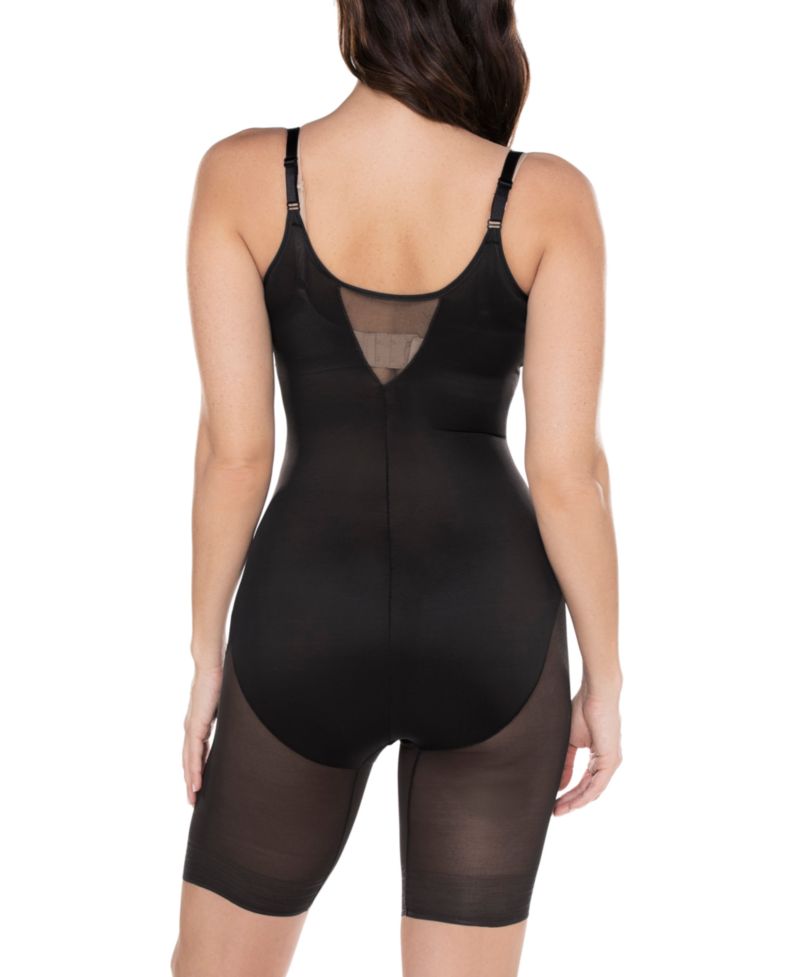 Women's Sexy Sheer Extra Firm Wear Your Own Bra Thigh Slimmer 2781