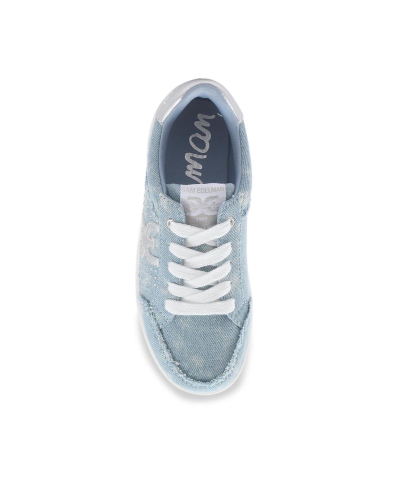 Little and Big Girls Tenny Josi Denim Sneakers