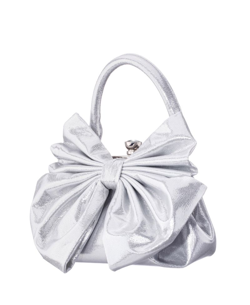Small Bow Frame Crossbody Bag