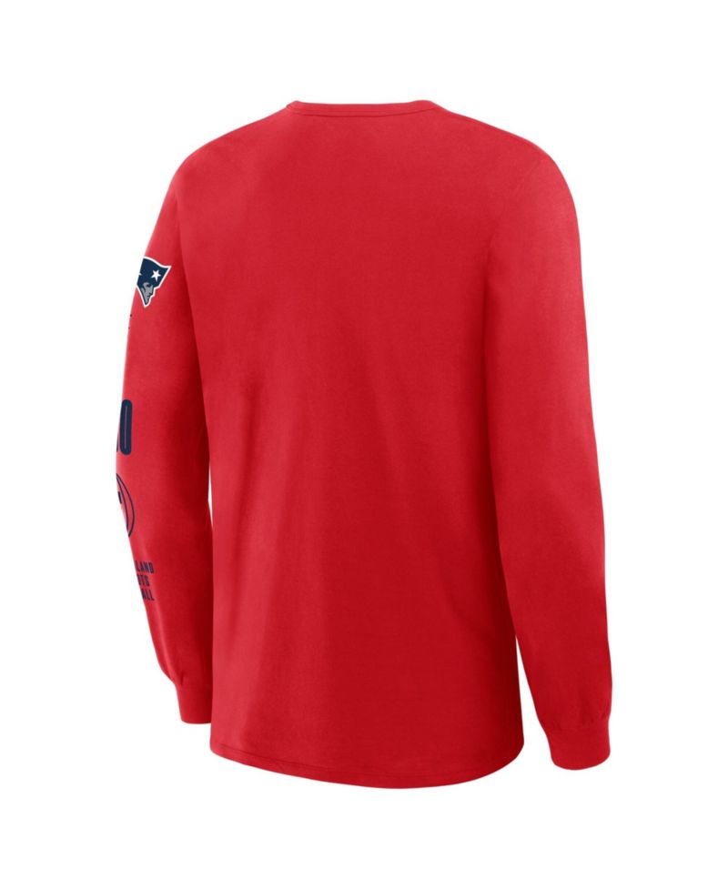 Men's New England Patriots Legacy Long Sleeve Graphic T-Shirt