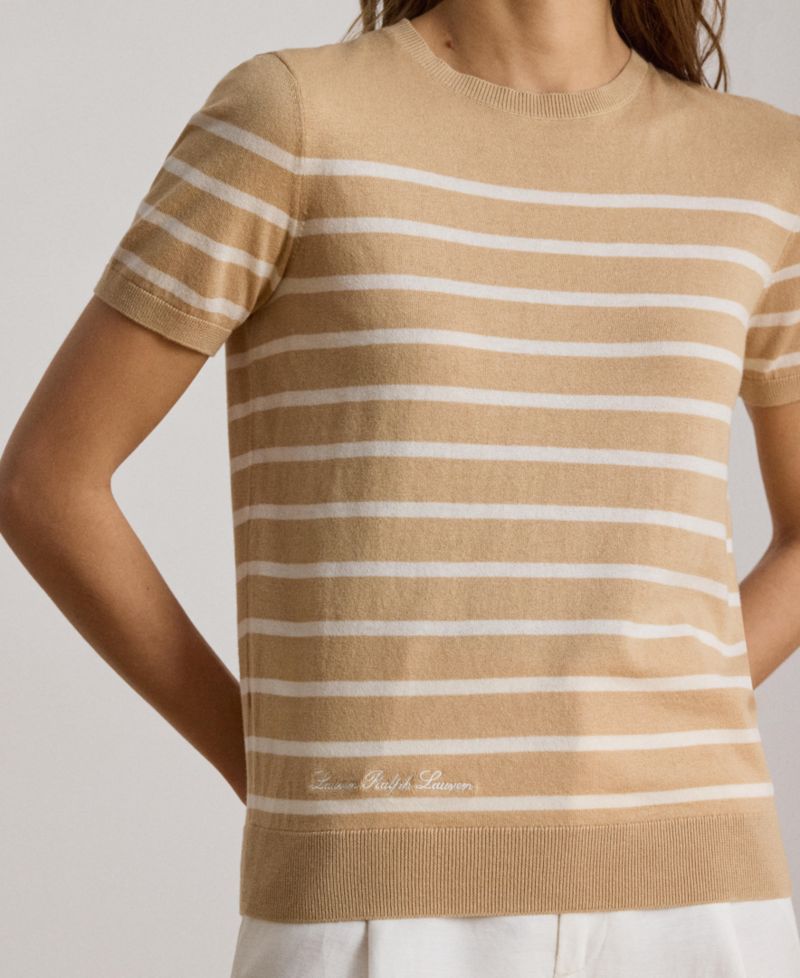 Women's Crewneck Short-Sleeve Sweater