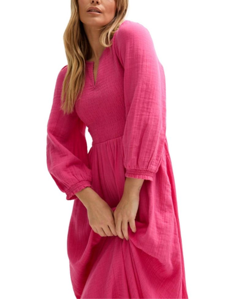 Women's Paulina Shirred Bodice Maxi Dress
