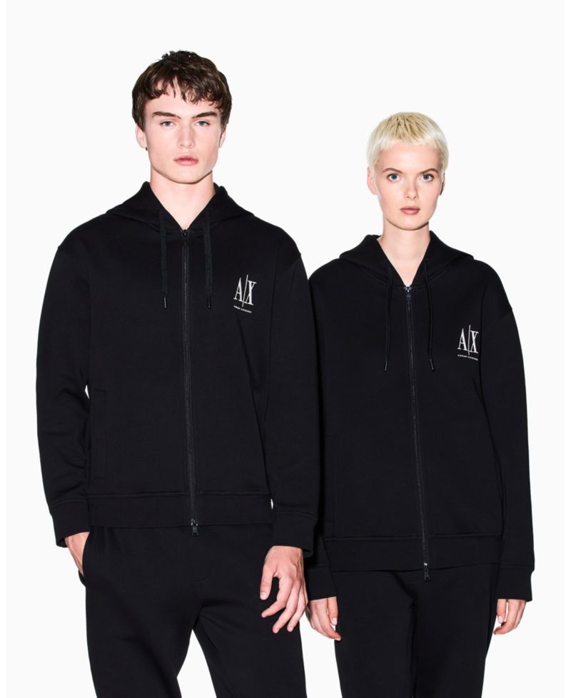 Men's Icon Logo Full Zip Sweatshirt