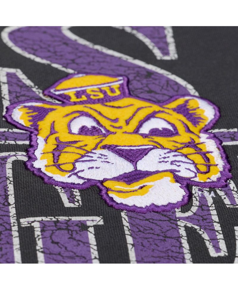 Men's Black LSU Tigers Downtown Fleece Sweatshirt