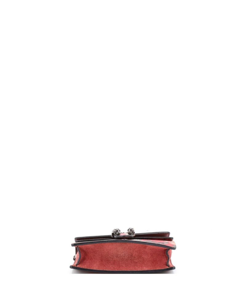 Super Mini Dionysus Bag Blooms Print GG Coated Canvas