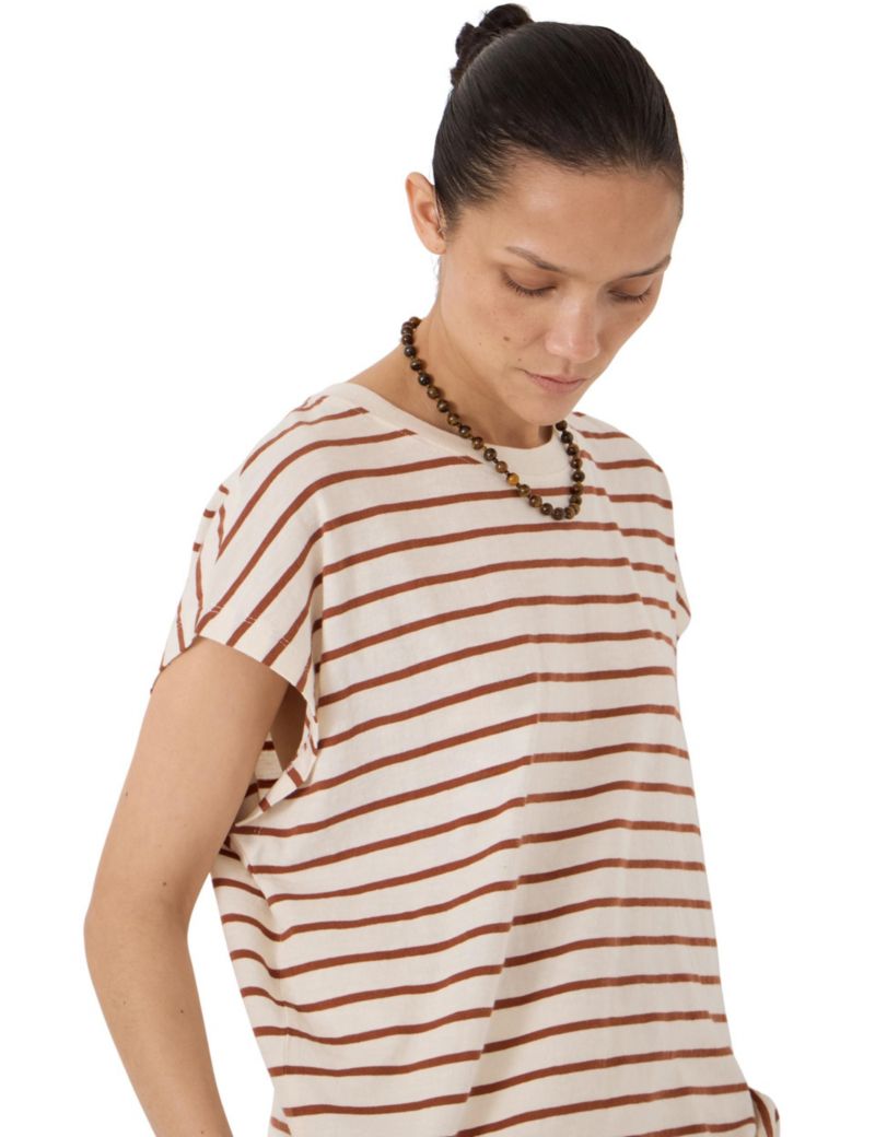 Women's Petra Striped Relaxed-Fit T-Shirt