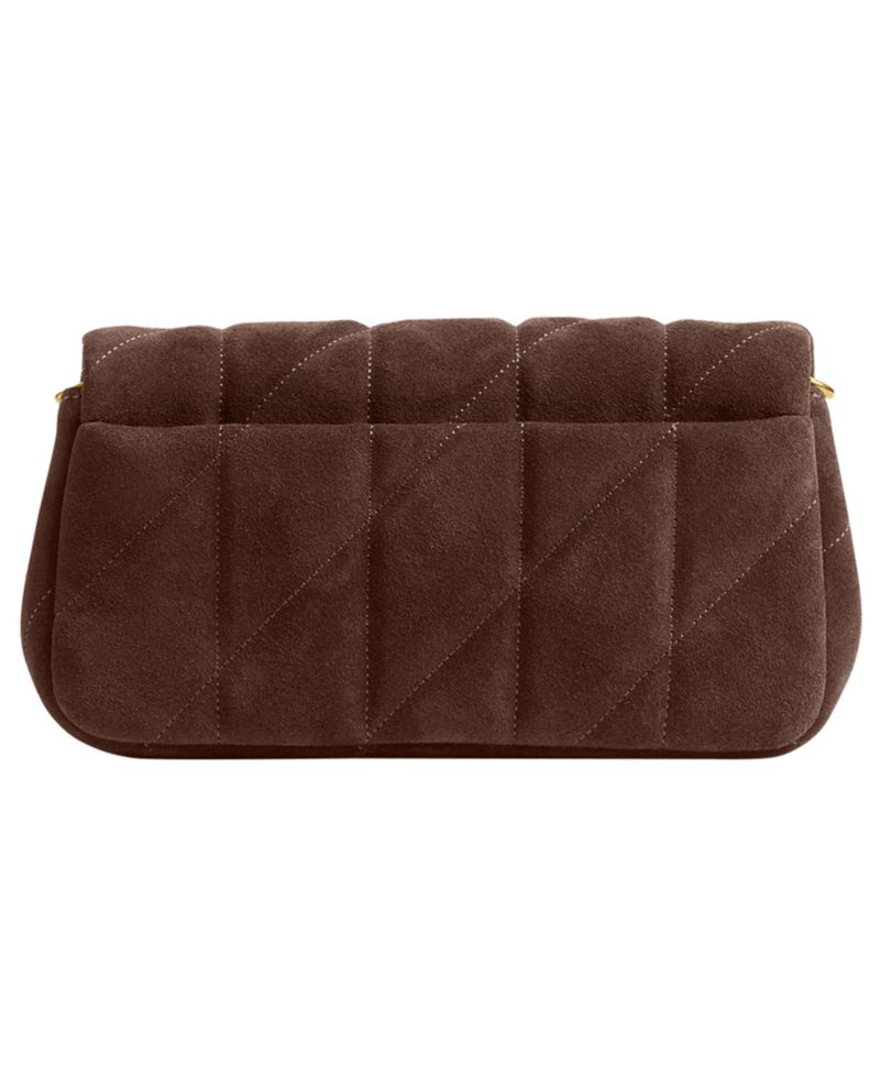 Quilted Tabby Mini Suede Crossbody Bag 19