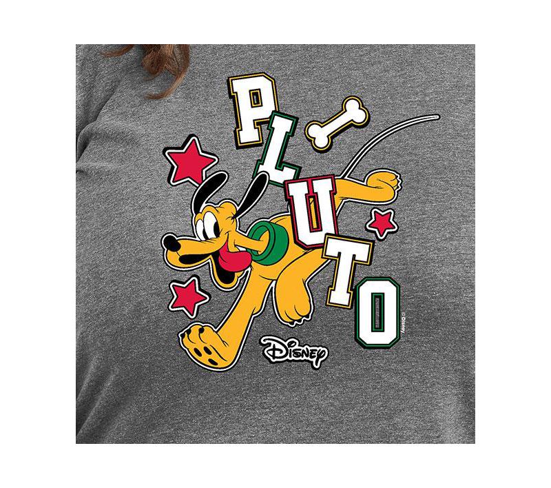 Plus Size Disney Pluto Graphic T-shirt