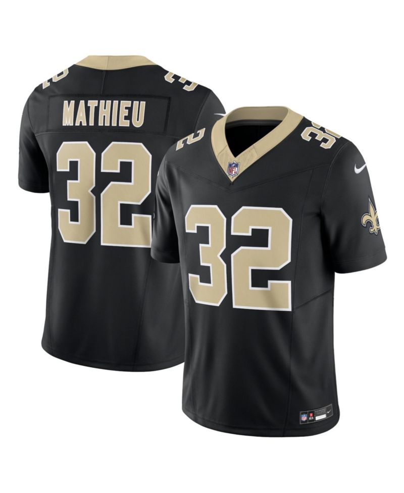 Men's Tyrann Mathieu Black New Orleans Saints Vapor F.U.S.E. Limited Jersey