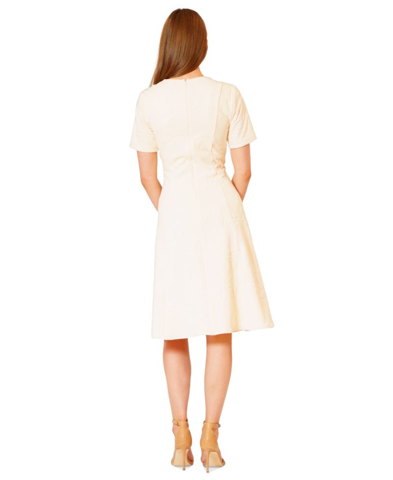 Women's Short-Sleeve Knit Dress