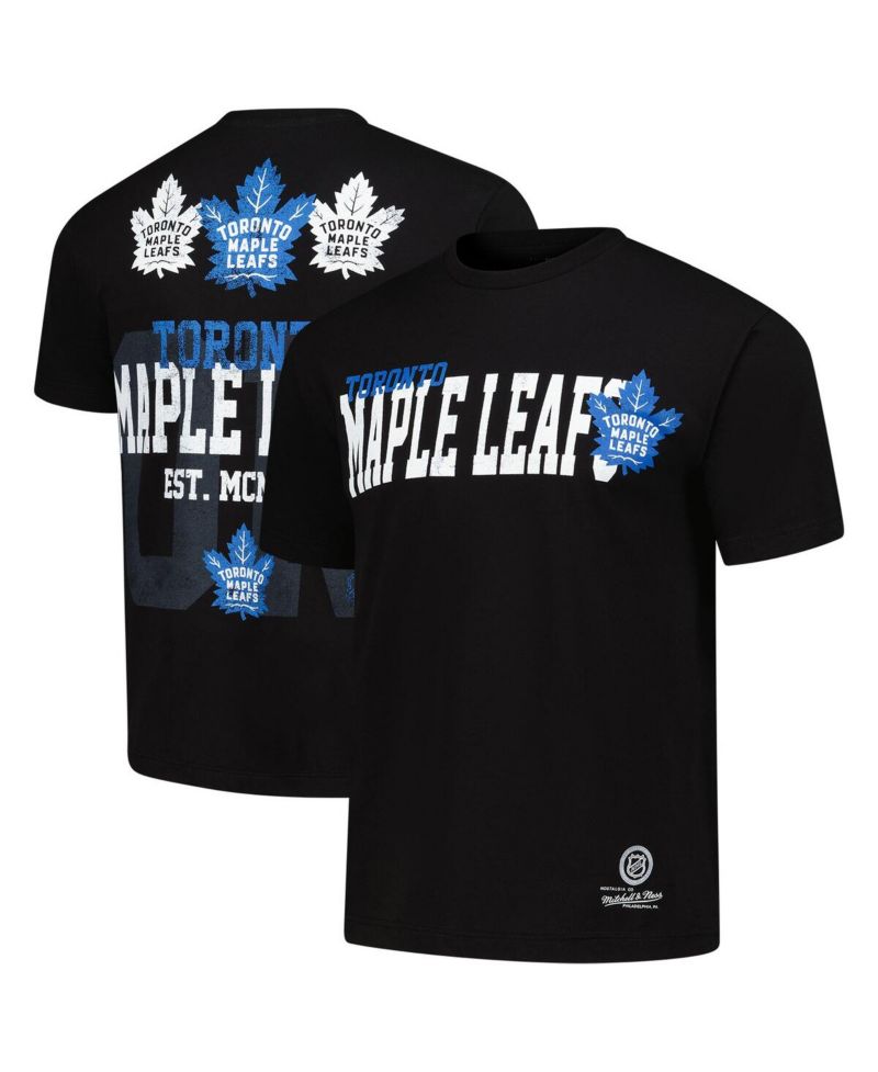 Men's Black Toronto Maple Leaf's Home T-Shirt