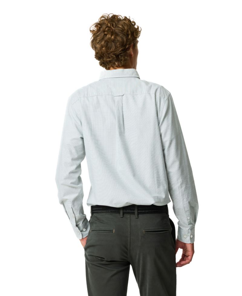 Men's Gunn Oxford Crossing Sport Fit Cotton Shirt