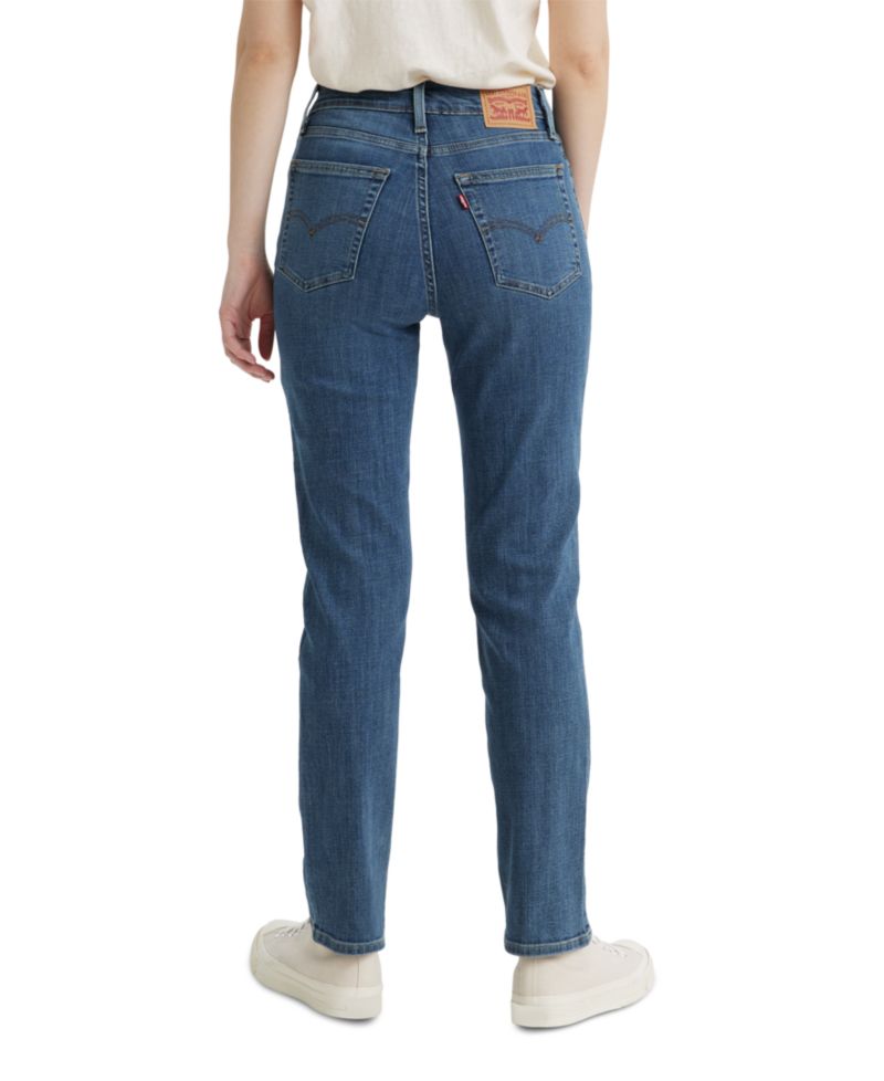Trendy Plus Size 724 High-Rise Straight-Leg Jeans