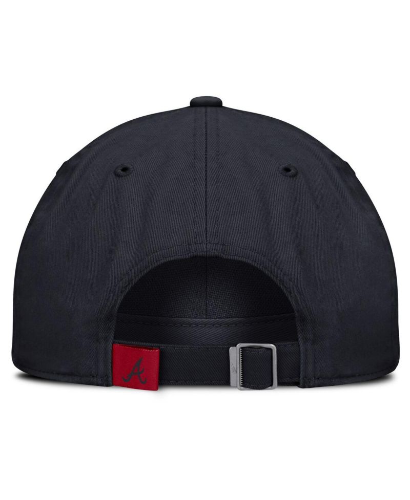 Women's Navy Atlanta Braves Club Adjustable Hat