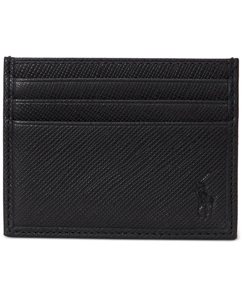 Men's Saffiano Leather Card Case