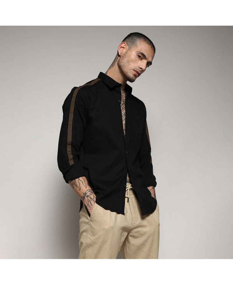 Men's Side Striped Shirt