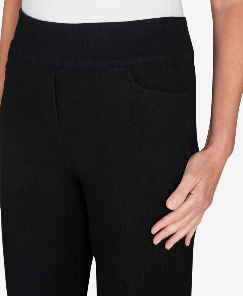 Women's Super Stretch Mid- Rise Average Length Denim Pant