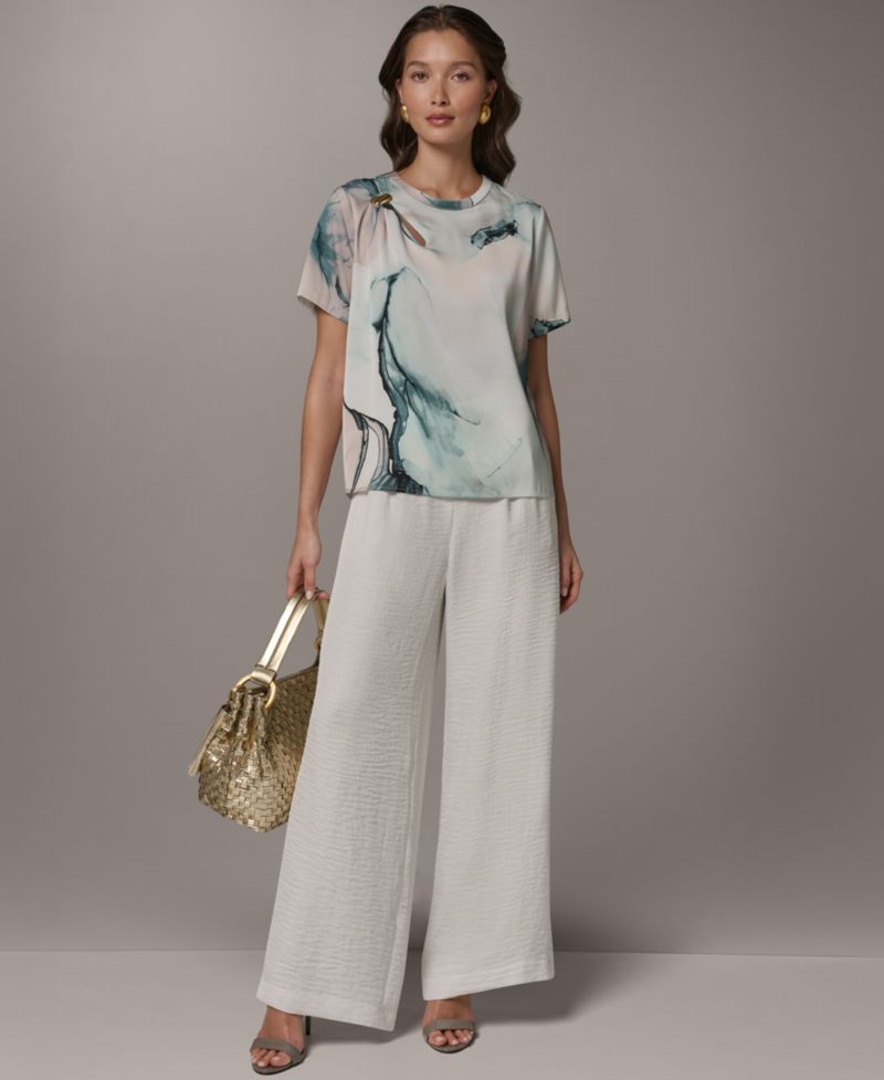 Women's Short-Sleeve Crew Neck Top