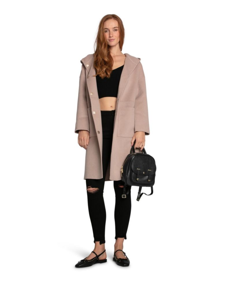 Women's Sunday Morning Hooded Coat