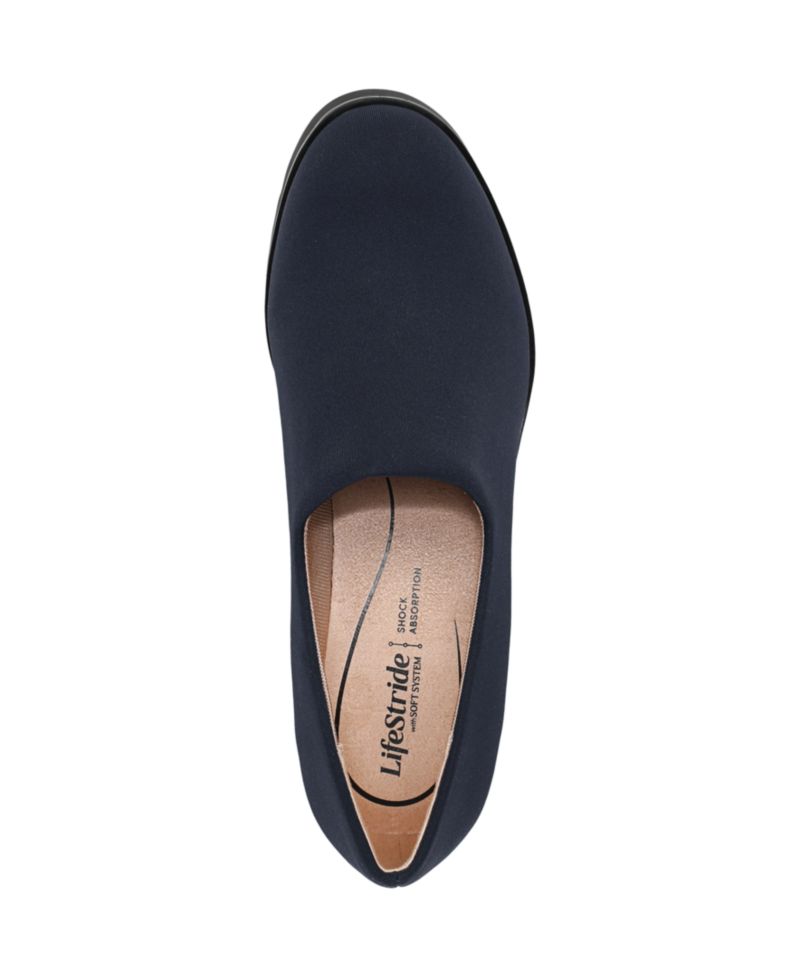 Women's Ziva Round Toe Wedge Loafers